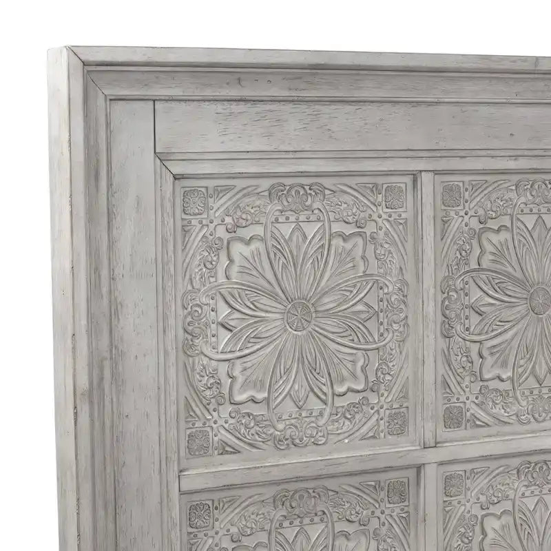 Tête de lit décorative Heartland Antique White King à panneaux