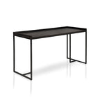 Bureau informatique Magnus Industrial de 59 pouces en métal avec ports USB par