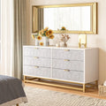 Commode 6 tiroirs pour chambre à coucher au style moderne