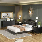 Commode 6 tiroirs pour chambre à coucher au style moderne