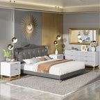 Commode 6 tiroirs pour chambre à coucher au style moderne