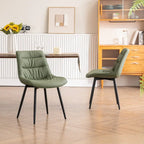 Chaises de salle à manger, lot de 2, chaises de cuisine modernes, chaises de salon