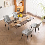 Chaises de salle à manger, lot de 2, chaises de cuisine modernes, chaises de salon