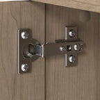 Armoire de rangement compacte Somerset avec portes et étagères par