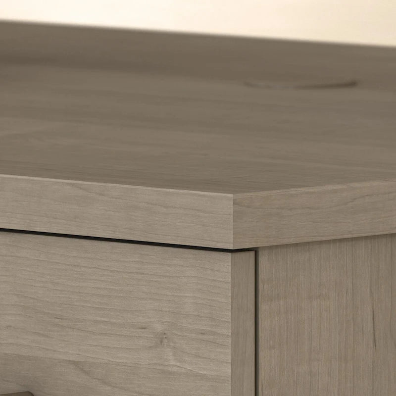 Armoire de rangement compacte Somerset avec portes et étagères par