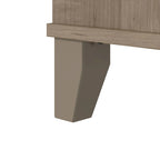 Armoire de rangement compacte Somerset avec portes et étagères par
