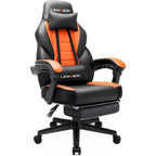 Chaise de jeu style course BOSSIN, fauteuil gamer grande taille 136 kg, chaise de bureau à dossier haut