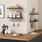 Étagères murales de salle de bain